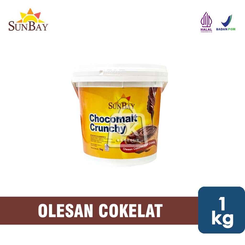 

Selai Chocomalt Crunchy Sunbay / Olesan Coklat Malt Crunchy (Kaleng 1 Kg)