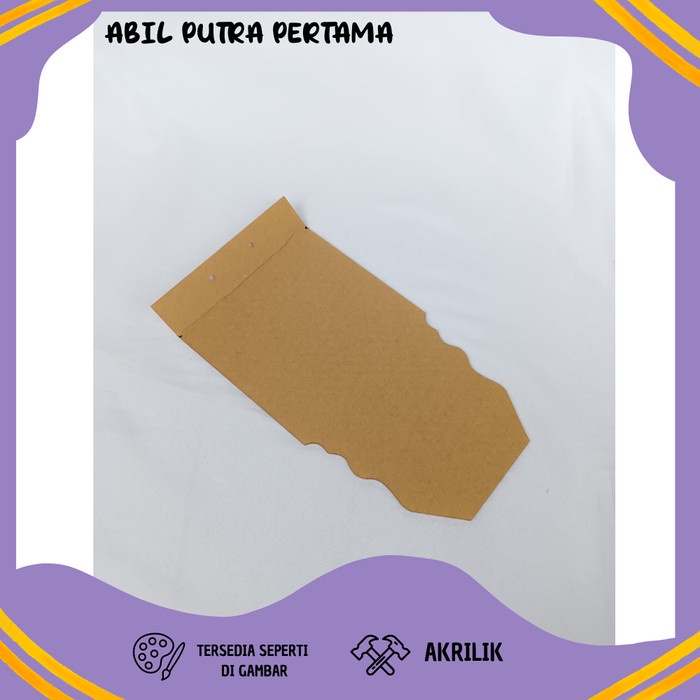 Mudflap Akrilik Shock Belakang Sonic Mika Akrilik Pelindung Sonic