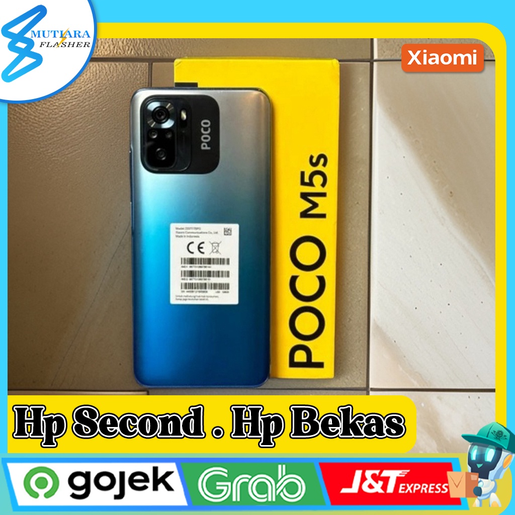 Xiaomi Poco M5s Ram 4/64GB | Ram 4/128GB | Ram 6/128GB Second Original