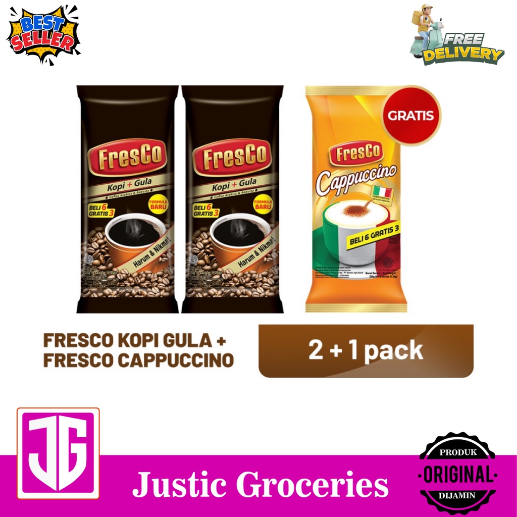 

[Buy 2 Get 1] Paket Fresco Mix 1