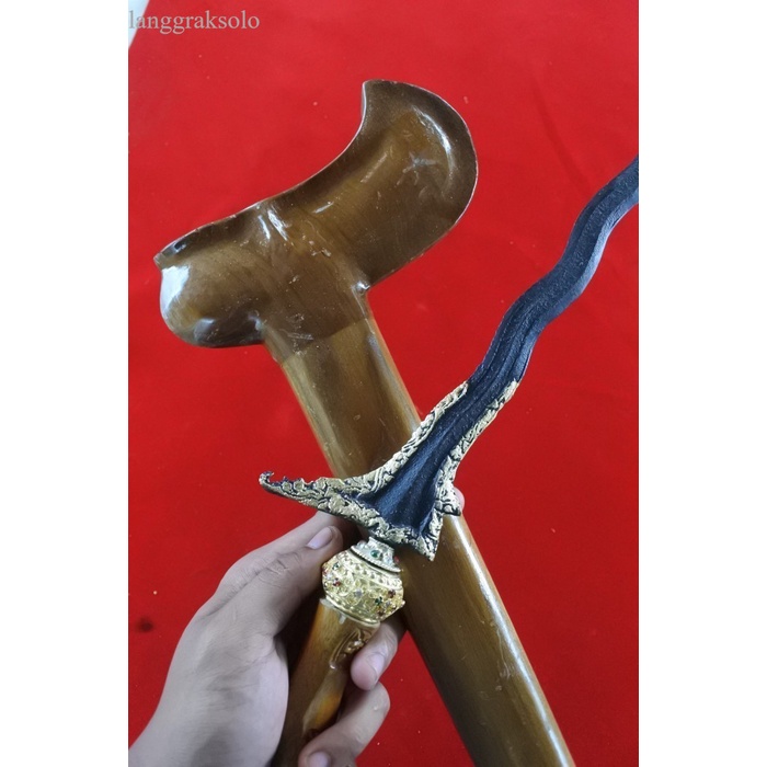 

termurah keris langitan MEGANTORO kinatah gayaman saja KP - bilahan saja