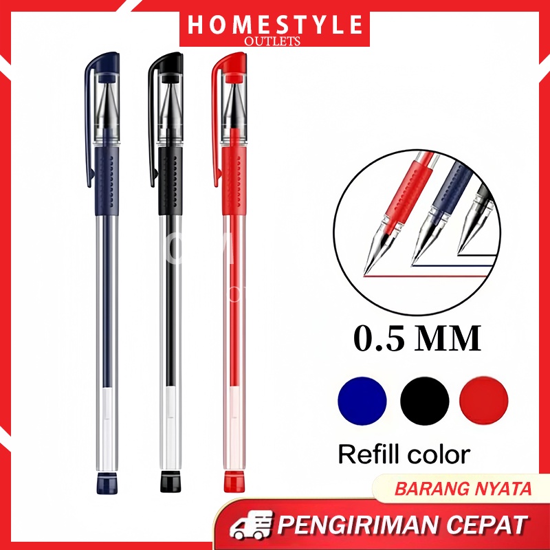 

Pena Gel Alat tulis Stationary Pulpen Gel Pena Gel 0.5mm Standard