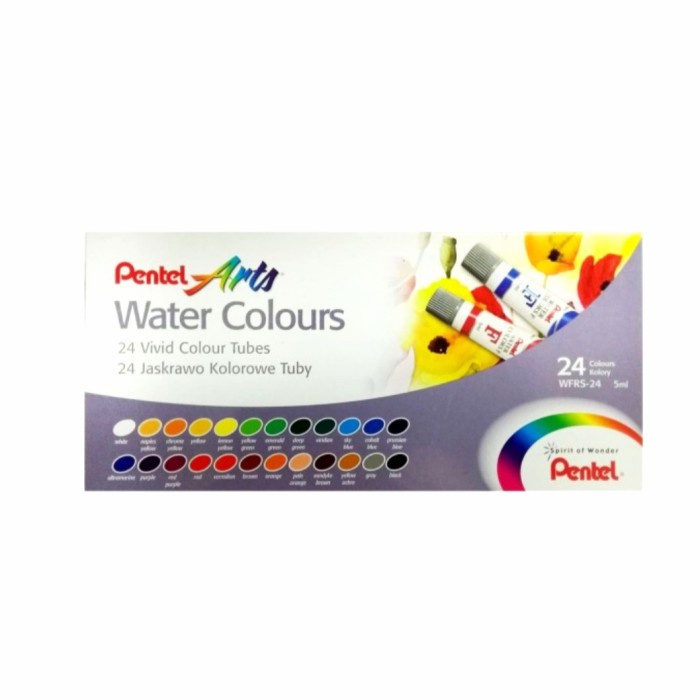 

Cat Air PENTEL Arts 24 Warna 5ml - WFRS-24