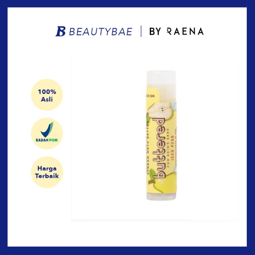 Buttered Premium Lip Balm SPF 15 - Iced Pear