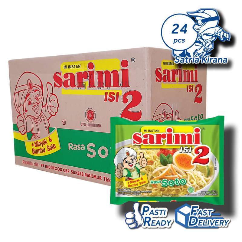 

Sarimi Isi 2 SOTO 1 Karton isi 24 I MIE INSTAN SARIMI MAKANAN INSTAN