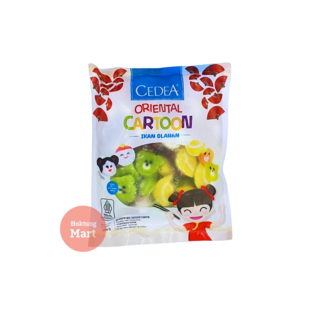 

Cedea Oriental Cartoon 500gr Animal Kartun Ikan Olahan Frozen