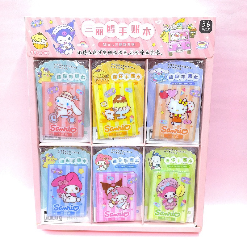 

Buku catatan kecil motif sanrio lucu mini book
