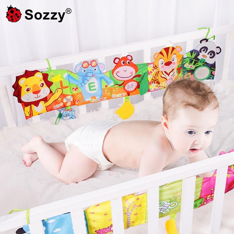 HANGING BED SOZZY | Bumper baby box bayi | pinggiran tempat tidur bayi | bumper bad | soft book | bu