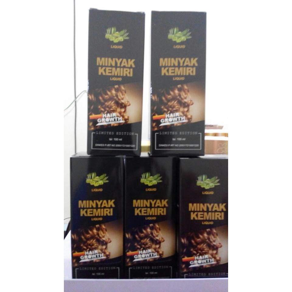 BQ inyak Kemiri Liquid Perawatan Rambut