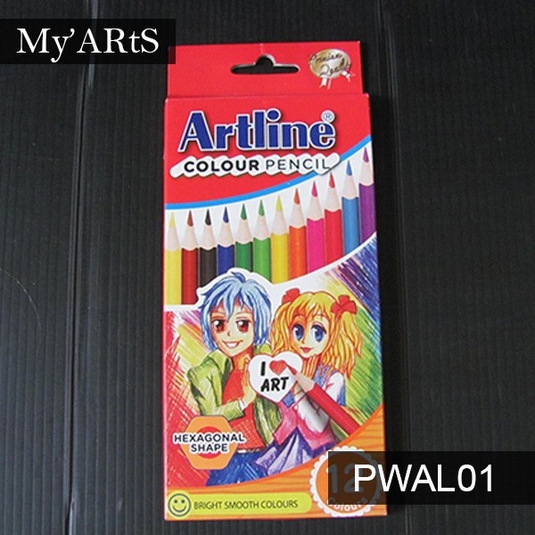 

Artline Pensil Warna Set 12 Colour Pencil Gambar