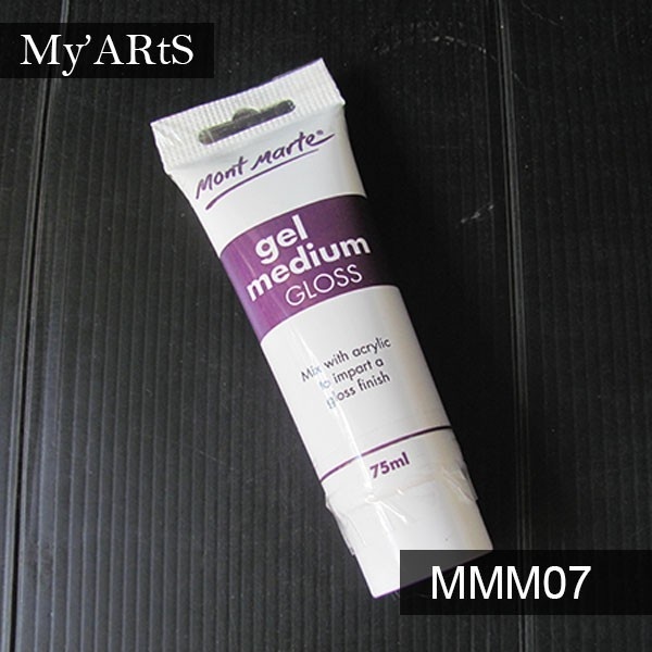 

Mont Marte Gel Medium 75ml Gloss Matt Acrylic Medium Cat Akrilik