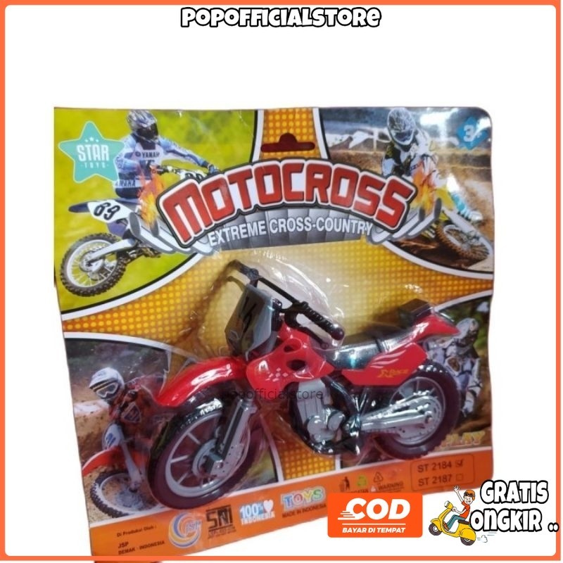 Mainan Motor Cross Tgg/ Mainan Motor Cross