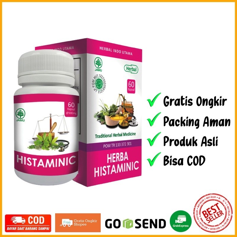 

bq HIU Herba Histaminic (alergi berbagai penyakit kulit)