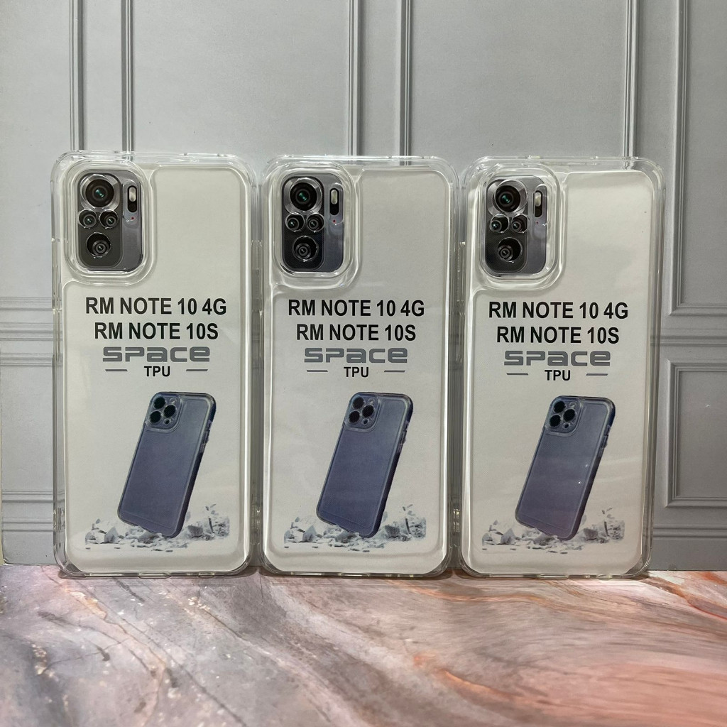 Case Redmi Note 10 4G Redmi Note 10 5G Redmi Note 10s Redmi Note 10 Pro Clear Bening Grey Transparan
