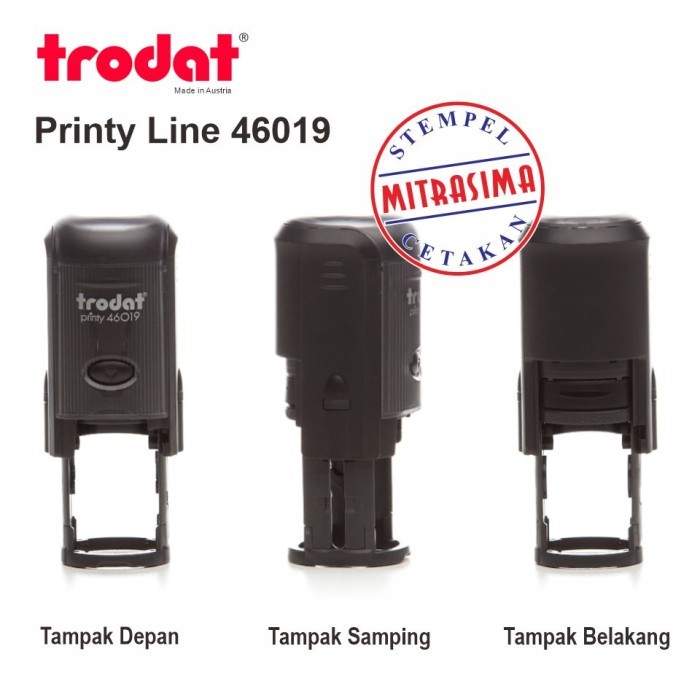 

Stempel Trodat 46019 Model Bulat - Bodinya saja