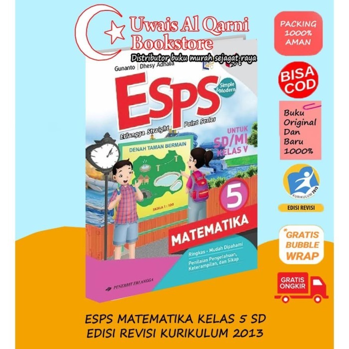

ESPS MATEMATIKA 5 UNTUK SD/MI KELAS V (K13N)