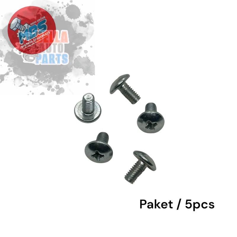 GROSIR Baut M5x8 Payung Paket 10pcs baut 8