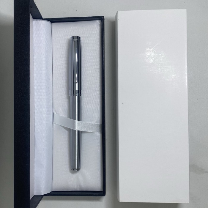 

Pulpen Promosi / Pulpen Esklusif / Pulpen Elegant F1 Roller Ball - Stanless