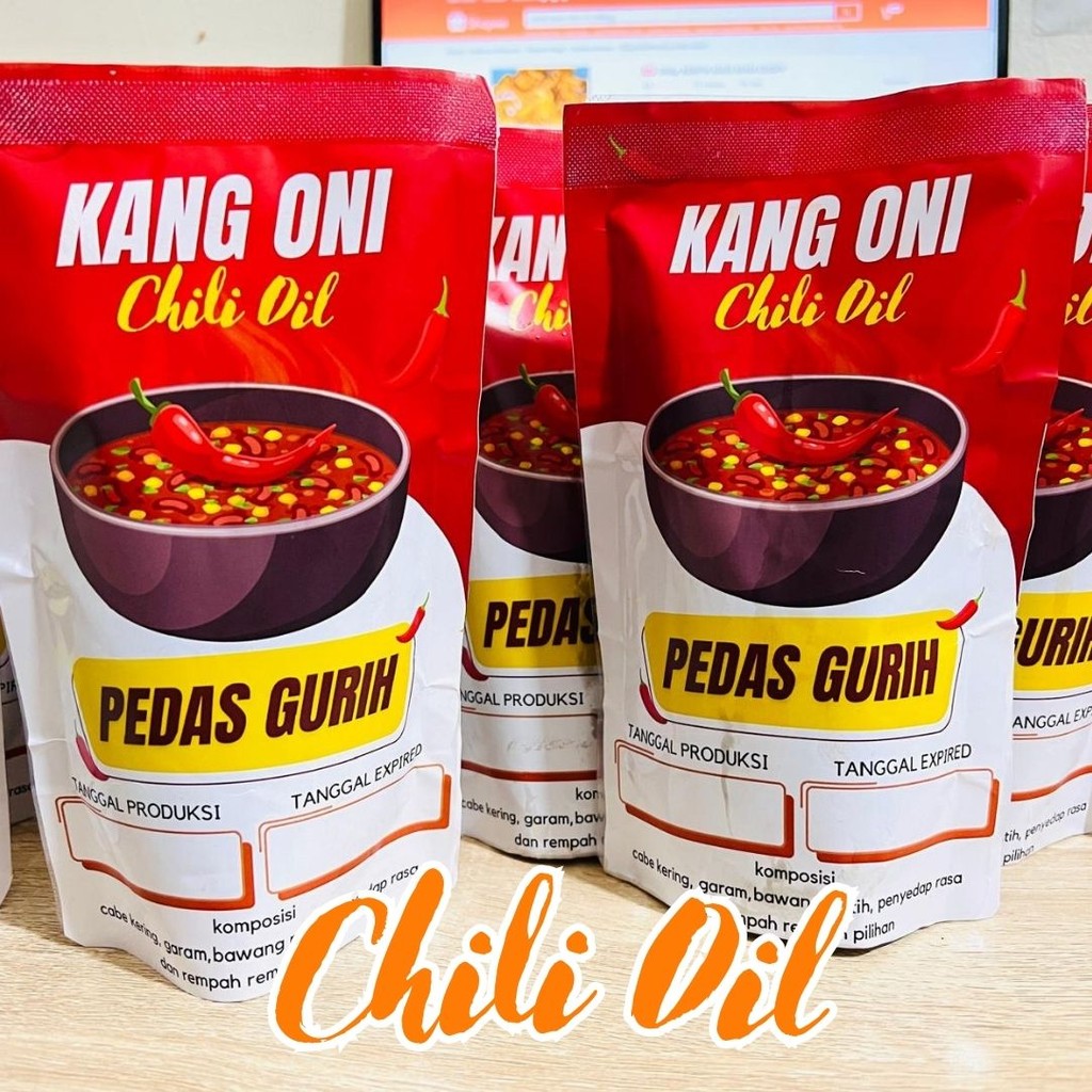 

MINYAK CABAI 250G BERAT ASLI CHILI OIL EKONOMIS jumbo utk dimsum ramen lamien mie bakso baso aci nasgor nasi dll