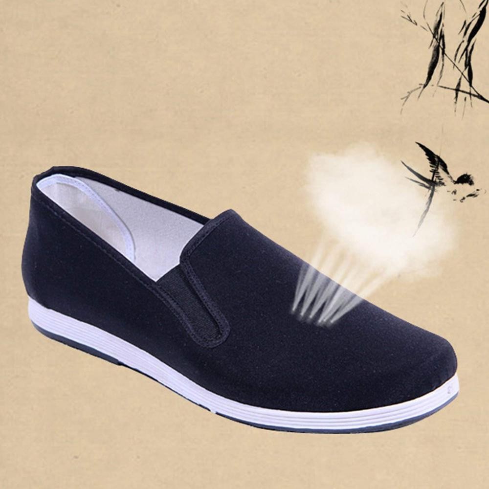 Chinese Traditional Kung Fu Shoes New Wushu Shoes Chinese Kungfu Shoes Black Tai Chi Old Peking Shoe