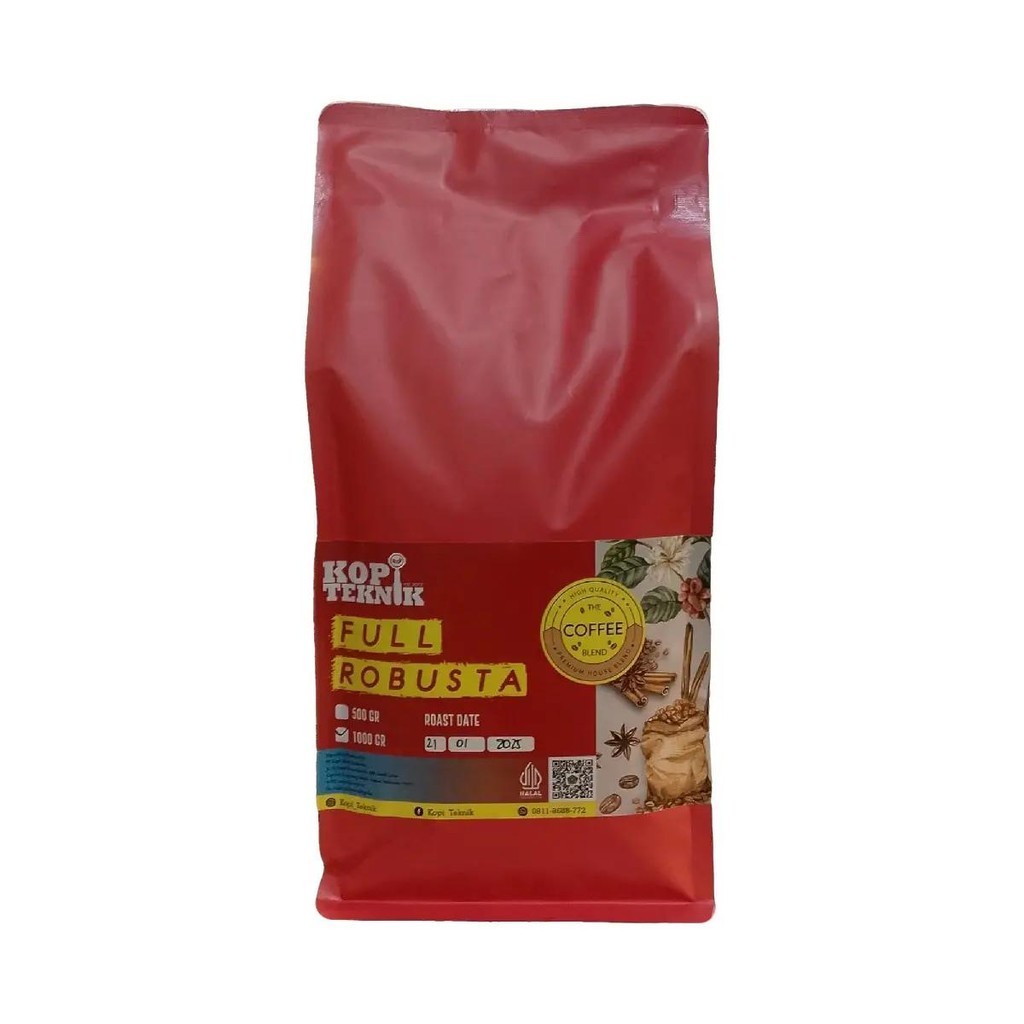 

Toko Alas Full Robusta Blend 1000gr Medium-Dark Coffee Kopi Unik