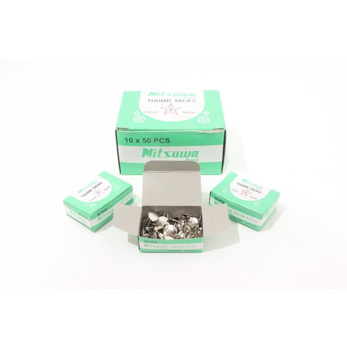 

(DUS) Paku Payung Besi / Thumb Tacks - Mitzuwa