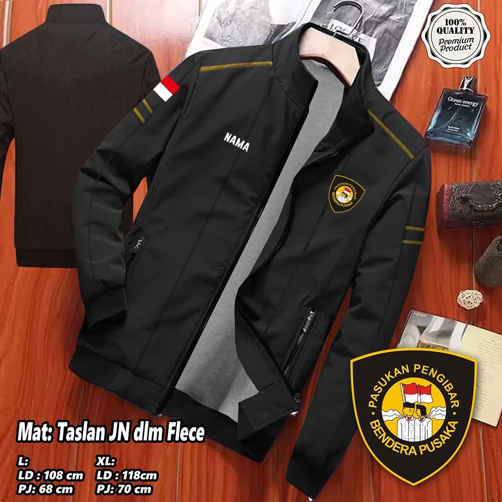 JAKET PASKIBRAKA JAKET PI / JAKET PASUKAN INTI / JAKET PASKIBRAKA CUSTOM SABLON / FREE SABLON NAMA