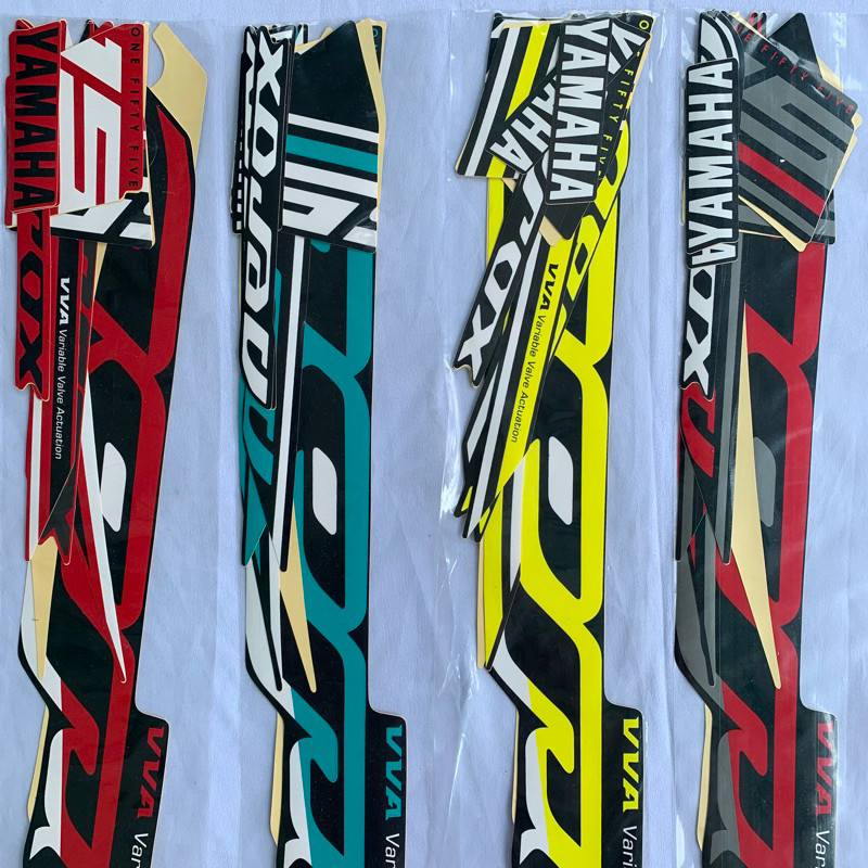 STIKER STRIPING BODY MOTOR YAMAHA AEROX 155 2022