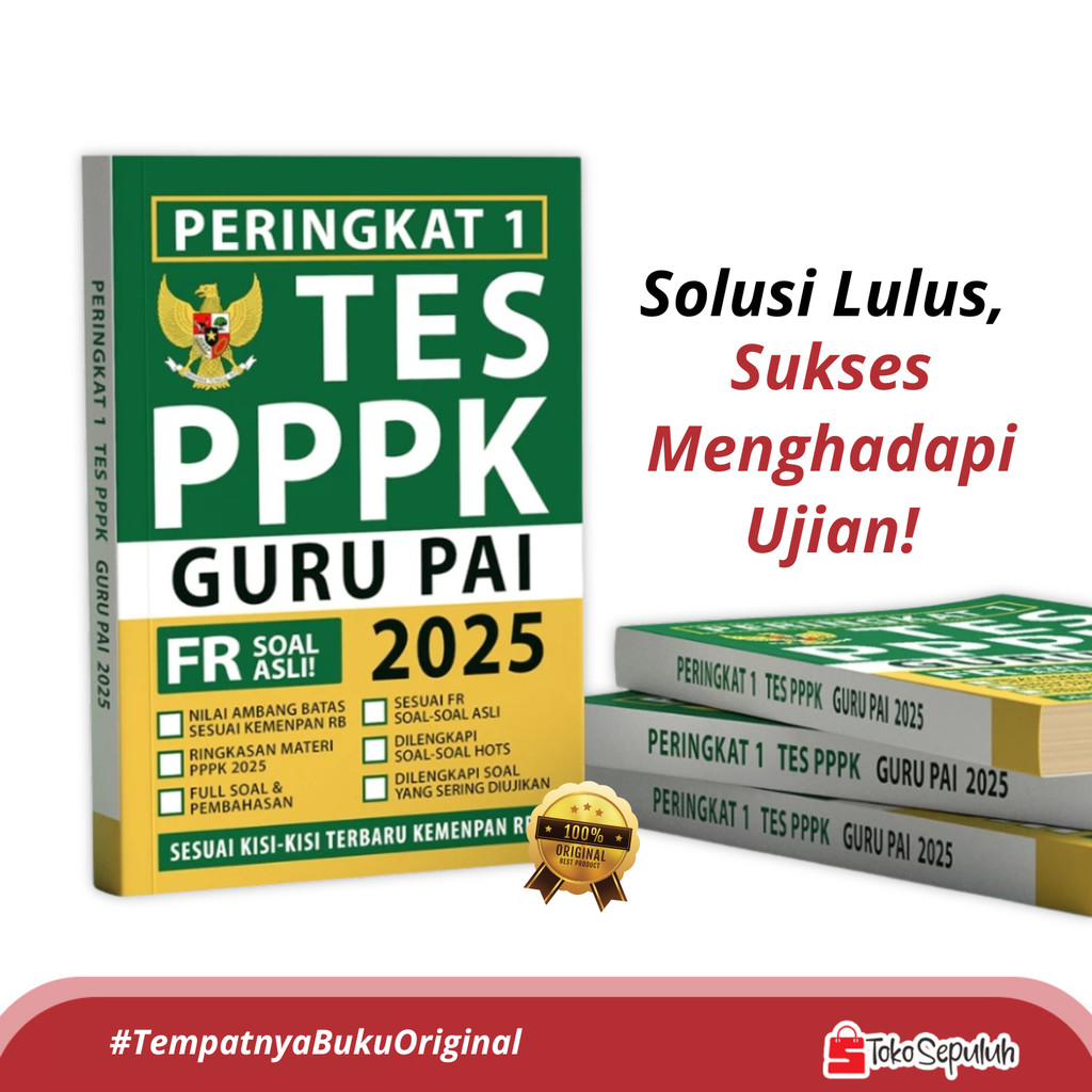 BUKU PPPK GURU PAI 2025 - Peringkat 1 PPPK GURU PAI 2025