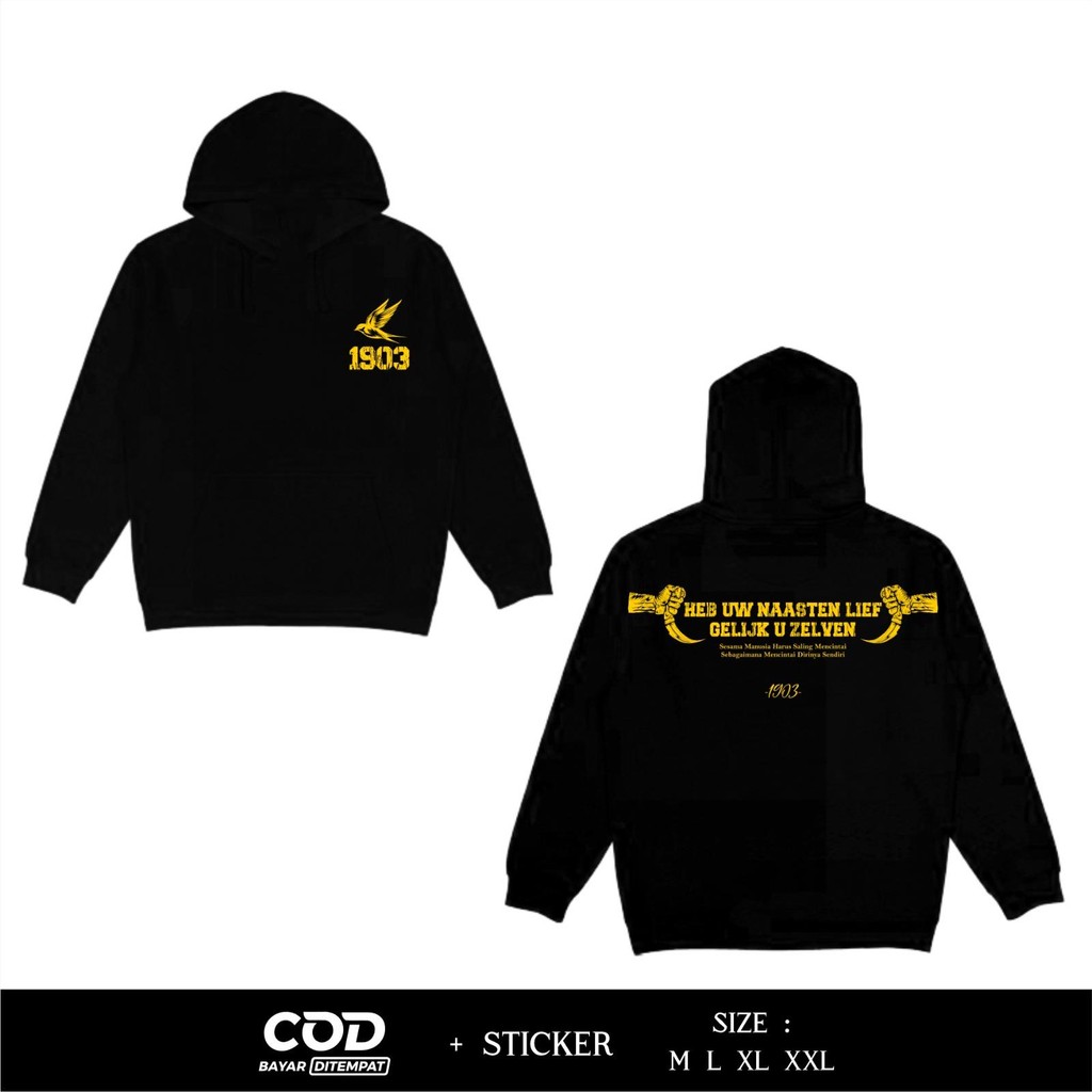 Hoodie PSHW Heb Uw Naasten Lief Gelijk U Zelven Sablon DTF Terbaru by EternalSunshine