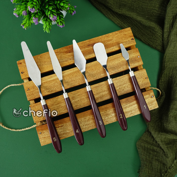 

Mall -martstrong247.id~[PROMO TERLARIS] Chefio Palette Knives / Scraper Knives / Butter Cream / Painting Knife