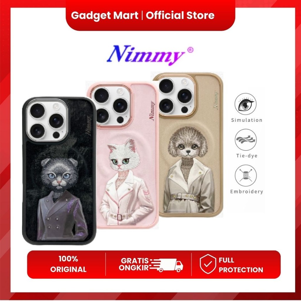 Case Iphone Apple 15/16 PRO/PROMAX Nimmy New Fashion Series