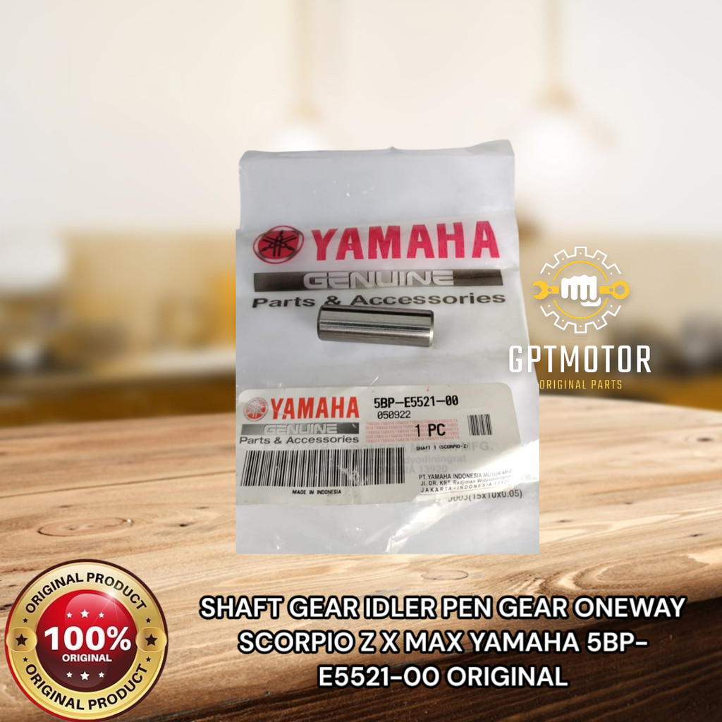 SHAFT GEAR IDLER PEN GEAR ONEWAY SCORPIO Z X MAX YAMAHA 5BP-E5521-00 ORIGINAL