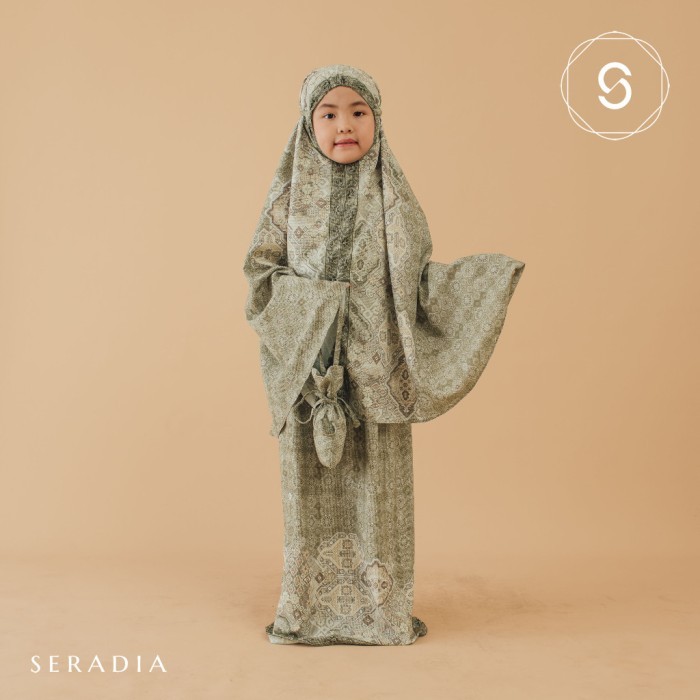 Mukena Idara Kid's - Seradia x Fitrop - Kuning S /Terbaru