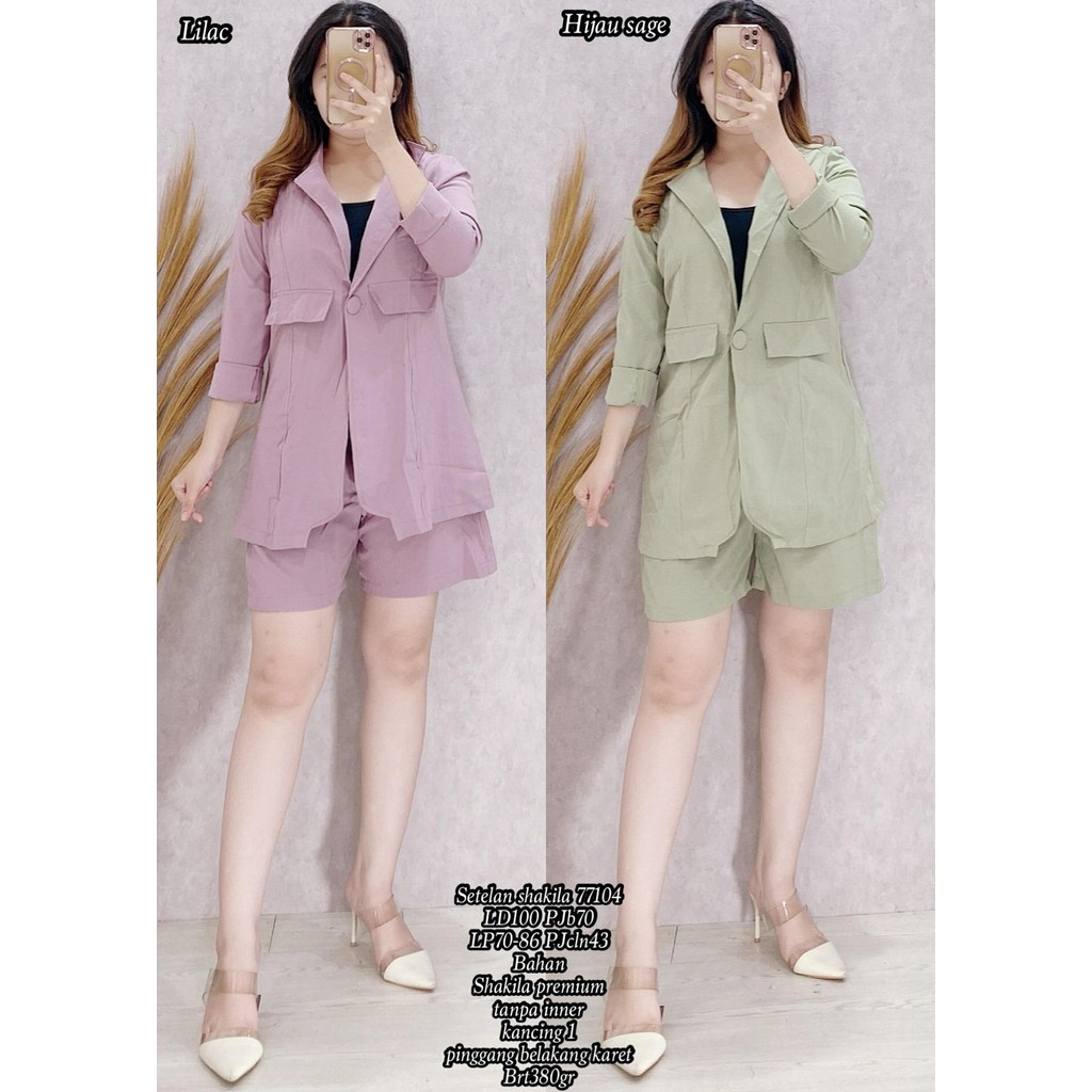 NEW FZ SETELAN WANITA SHAKILA 77104 SHAKILA PREMIUM#BESTSELLER