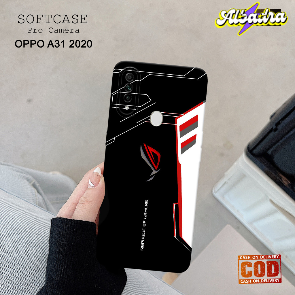 Case Hp OPPO A31 2020 Terbaru - Fashion Case GAMING - Casing Hp OPPO A31 2020 - Softcase Pro Camera 