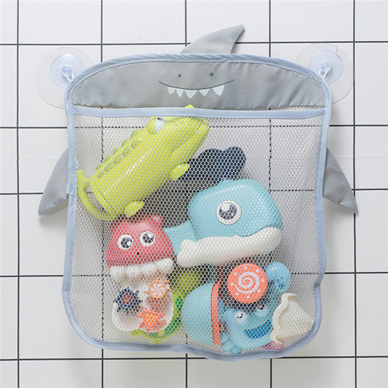 

Kitchen Supplies Cartoon Hanging Bags Storage Basket Bathroom Kid Bathing Toy Net Shape Storage Bag Folding Organizer