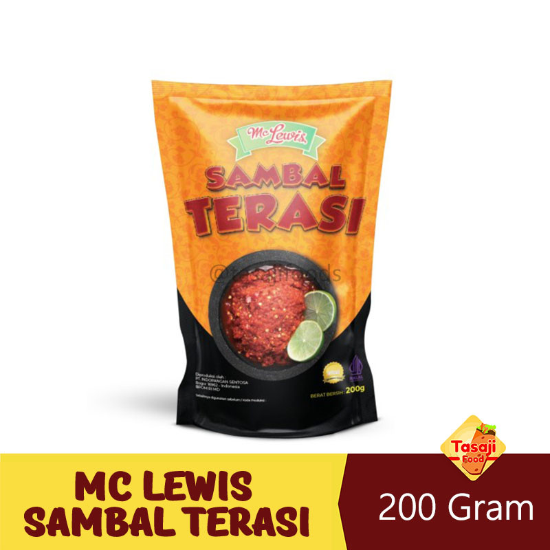 

Mc Lewis Sambal Terasi 200gr Saus Sambal