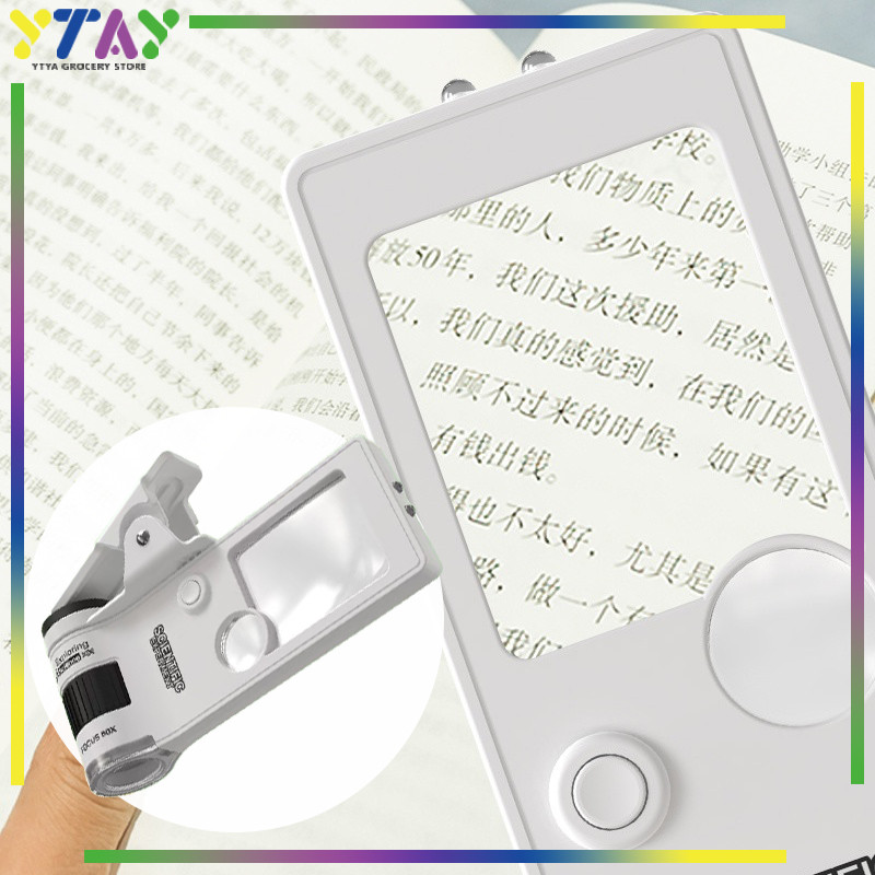 

Microscope Mini Portable Kaca Pembesar Genggam Untuk Edukasi Anak Microscope Led Uv Mobile Phone Camera