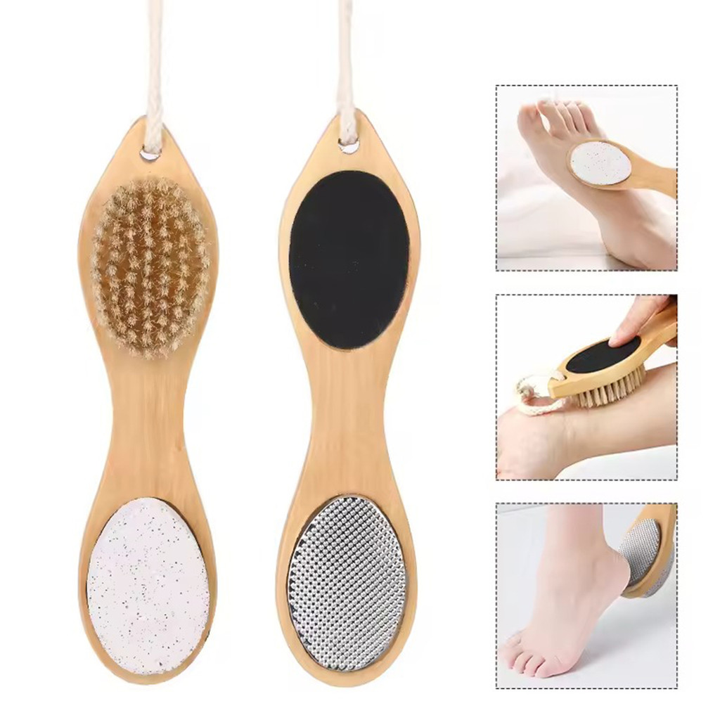 Sikat kaki alat pembersih kaki Memperbaiki tumit pecah-pecah alat gosok kaki kapalan 1pc