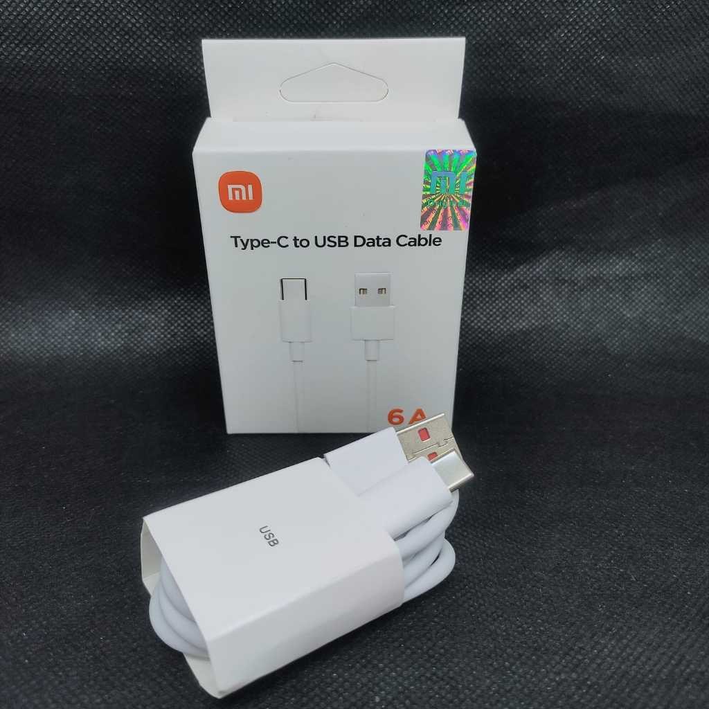 KABEL CASAN KABEL DATA Xiaomi USB Type C 6A ORIGINAL  / KABEL Casan / KABEL Charger ORIGINAL BRAND