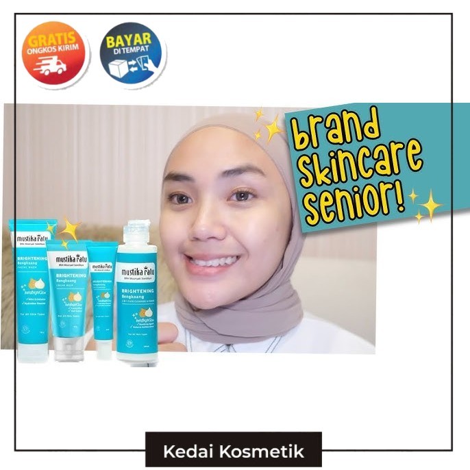 (ACEH) FACIAL WASH MUSTIKA RATU 100gr | Mustika Ratu Pembersih Wajah untuk Kulit Kusam Bengkoang 100