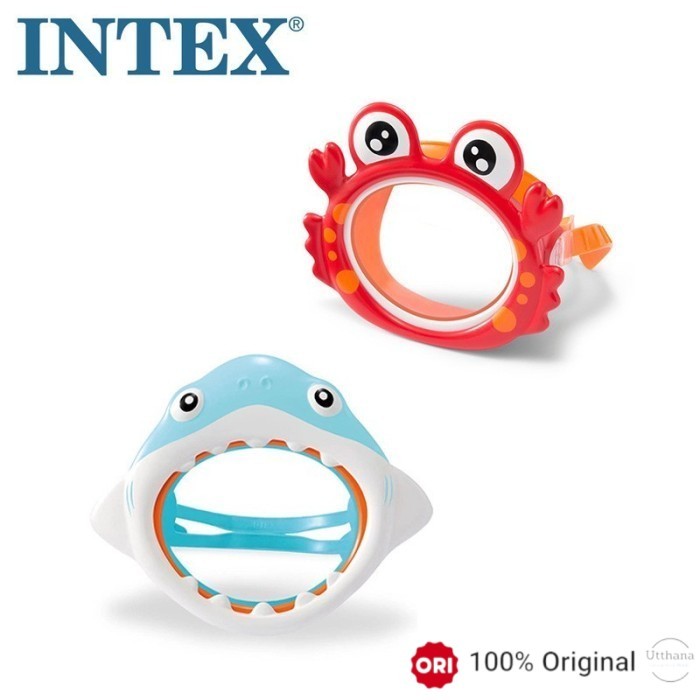 INTEX 55915 Kacamata Renang Selam Anak Kaca Mata Berenang Swimming Goggles
