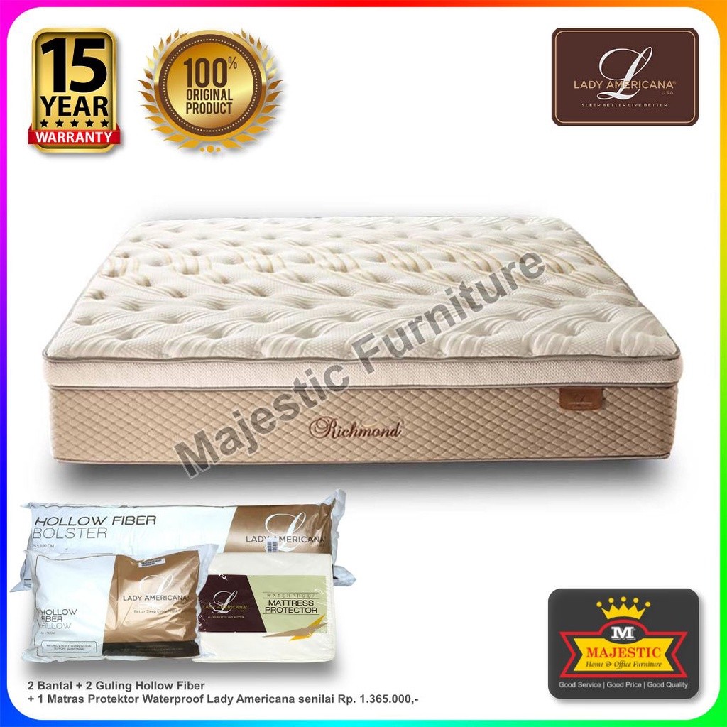 Kasur Spring Bed - Lady Americana Richmond - 160 x 200 - Jogja