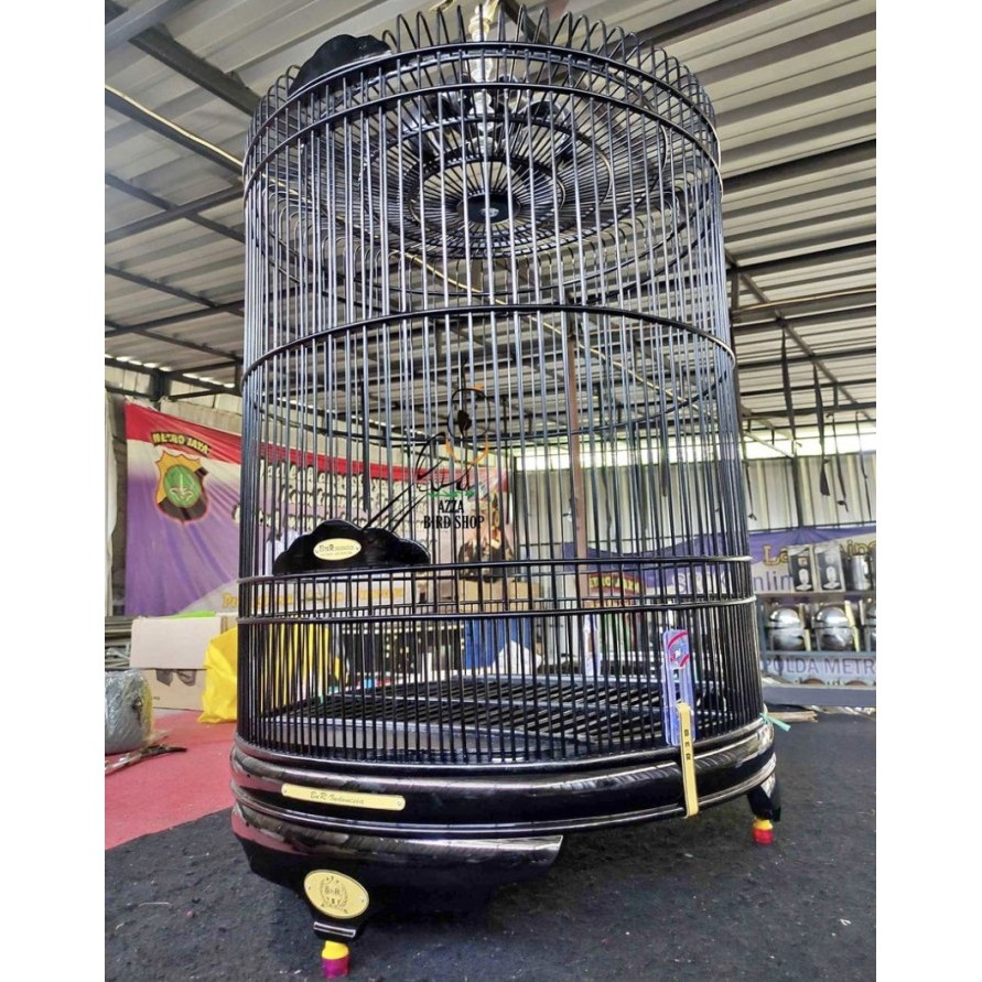 SANGKAR KANDANG MURAI BnR PVC NEW BLACK REBORN NO 2