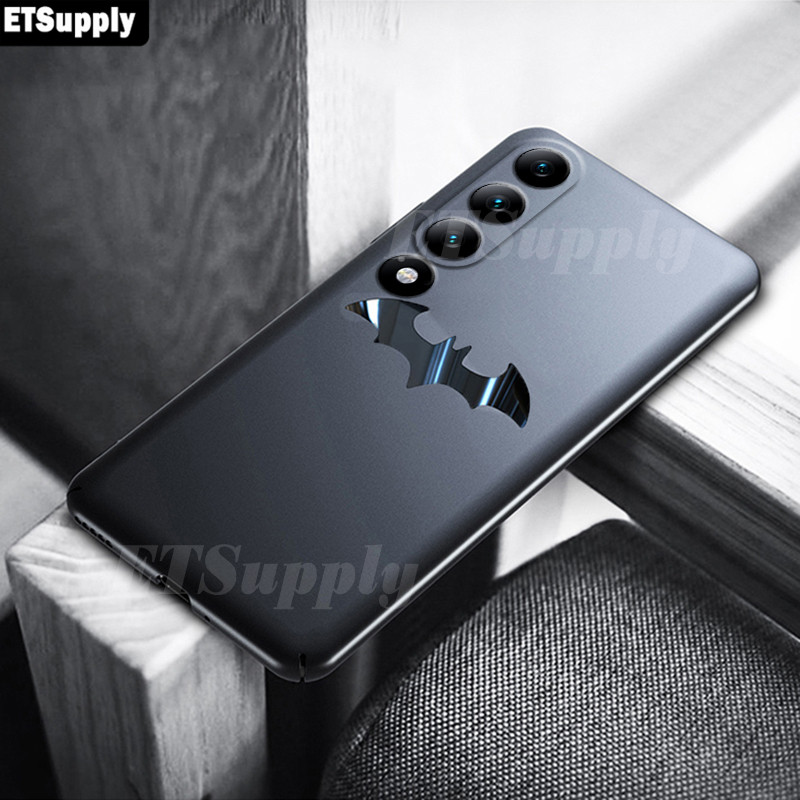 Phone case Meizu 20 Infinity Smooth Metal Bat Man Marvel DC Design Protector Back cover Meizu 20 Inf