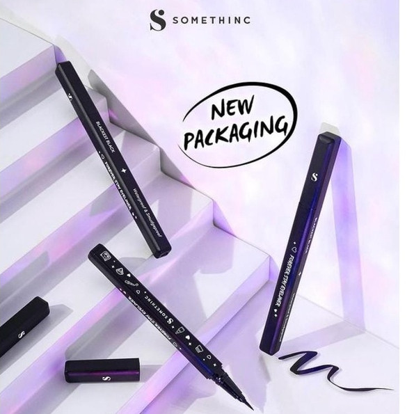 WAWA - SOMETHINC Forever Stay Eyeliner Blackest Black Netto 0.5 mL | Waterproof & Smudgeproof