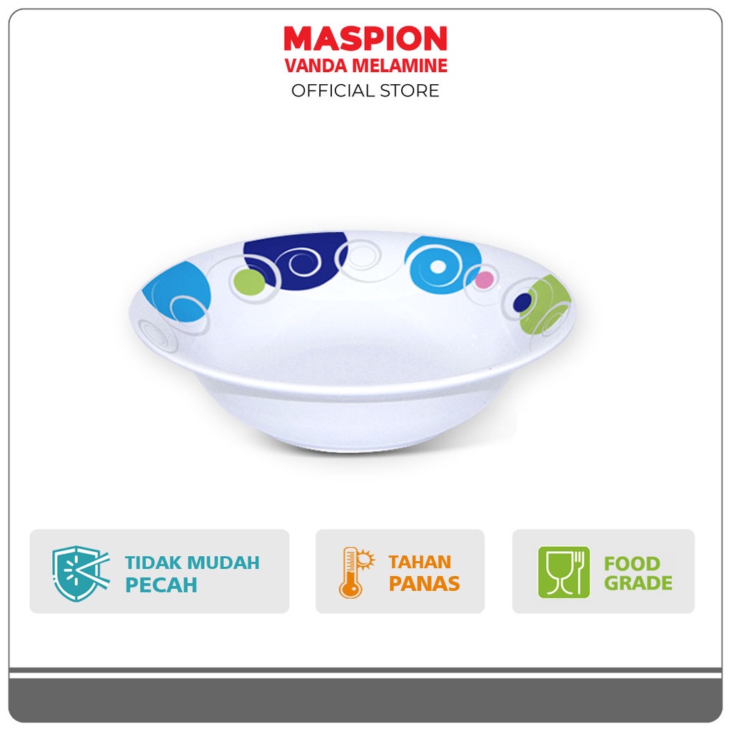 Maspion Vanda Melamin Mangkok Bakso 7 Inch