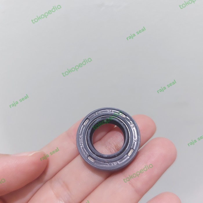OIL SEAL TC 14 25 7 . TC 14 x 25 x 7 JEPANG NBR -BC92