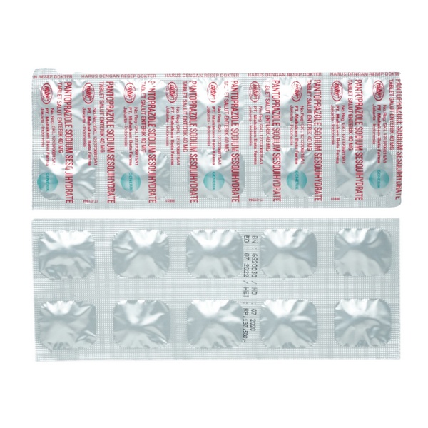 PANTOPRAZOLE 40MG STRIP 10 TABLET